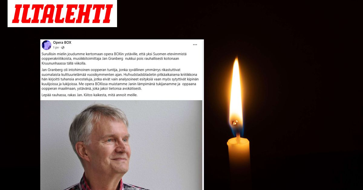 Jan Granberg on kuollut