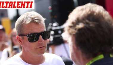 Kimi Räikkönen liimasi Robin-poikansa karting-autoon tarran, jolla kanta tehtiin kaikille selväksi