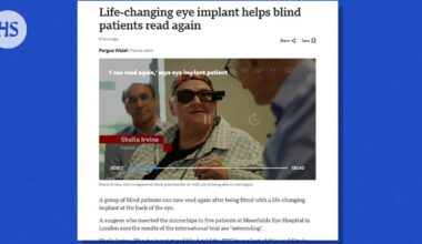 Sokeat kykenivät lukemaan uuden silmäimplantin avulla