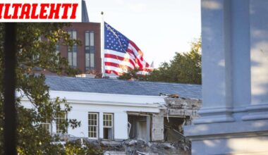 Purkutyöt alkoivat Valkoisessa talossa – Trump: "Jokaisen presidentin haave"