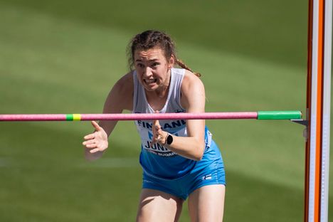 Ella Junnila edusti Suomen vuonna 2023 Budapestin MM-kisoissa.