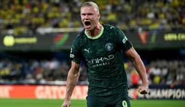 Haaland jakaa uskomattomalla maaliputkellaan Ronaldon ennätystä – PSG, Arsenal ja Inter hurjina | Urheilua lyhyesti