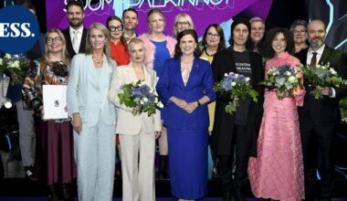 Kulttuurin Suomi-palkinnot kymmenelle taiteilijalle ja toimijalle – joukossa Ville Valo | Uutissuomalainen