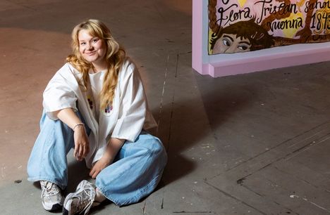 Riina Tanskanen on palkittu työstään vuonna 2022 Tiedonjulkistamisen valtionpalkinnolla