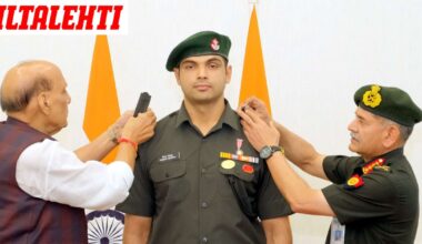 Keihäänheiton olympiavoittaja sai ylennyksen armeijassa