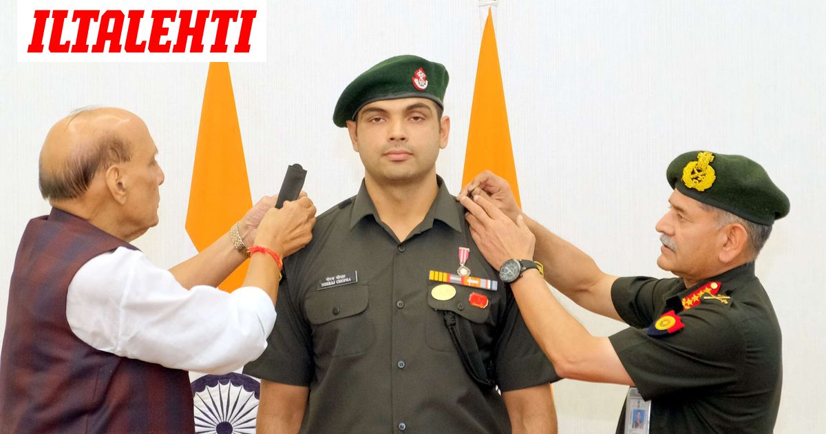 Keihäänheiton olympiavoittaja sai ylennyksen armeijassa