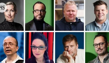 Helsingin Sanomien kaksitoista toimittajaa esittelevät kirjojaan Helsingin kirjamessuilla