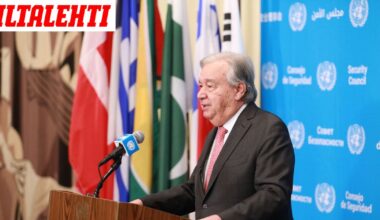 YK:n pääsihteeri: Romahdus uhkaa