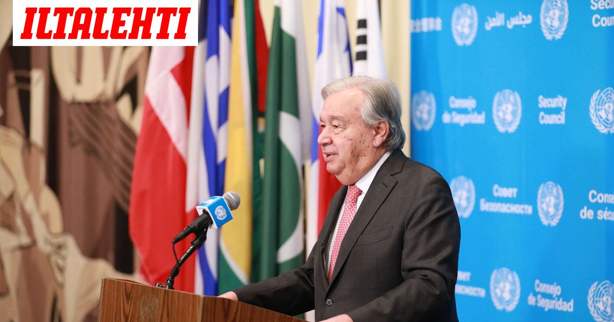 YK:n pääsihteeri: Romahdus uhkaa