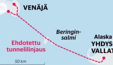 Venäjä markkinoi ajatusta Putin–Trump-tunnelista, väittää hankkeen olleen olemassa jo 1960-luvulla