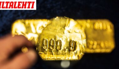 Kullan hinta romahti