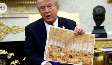 Tällainen on Trumpin suunniteltu 300 miljoonan dollarin kullanvalkea juhlasali