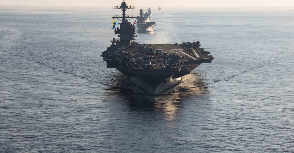 USA lähettää maailman suurimman lentotuki­aluksen Etelä-Amerikan vesille torjumaan huumekauppaa | Uutisia lyhyesti