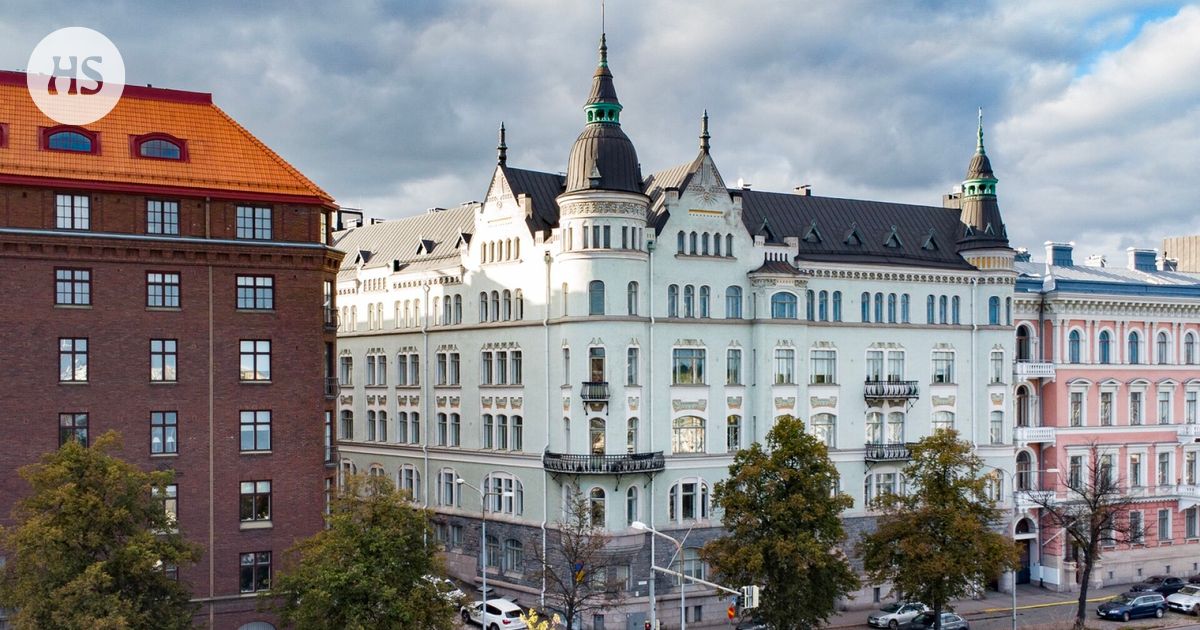 Onko tässä Helsingin suurin kerrostaloasunto? Neliöitä lähes 600, huoneita yli 10