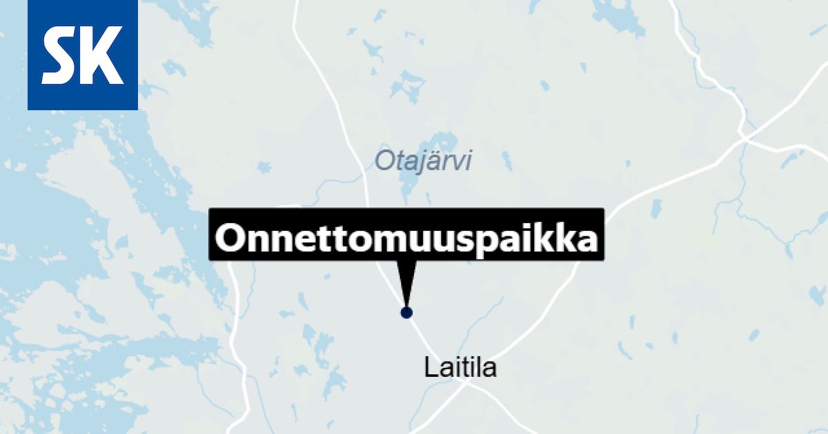 Sivullinen kuoli poliisin takaa-ajossa Laitilassa – Poliisi törmäsi kääntyvään autoon