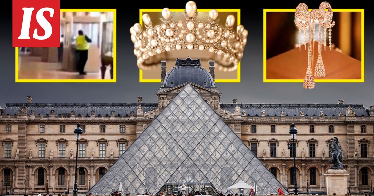 Näin Louvren jättivarkaus tehtiin - Ilta-Sanomat