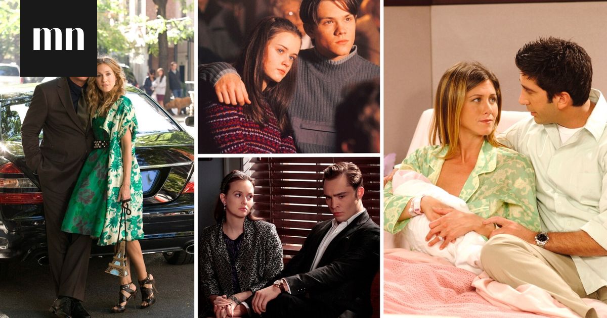 Muistatko nämä nostalgiset tv-sarjat, joissa oli toksisia parisuhteita? Sinkkuelämää, Gossip Girl, Frendit ja kolme muuta klassikkosarjaa