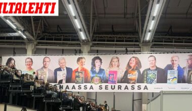 Hirvittävä tungos kirjamessuilla – Tässä syy