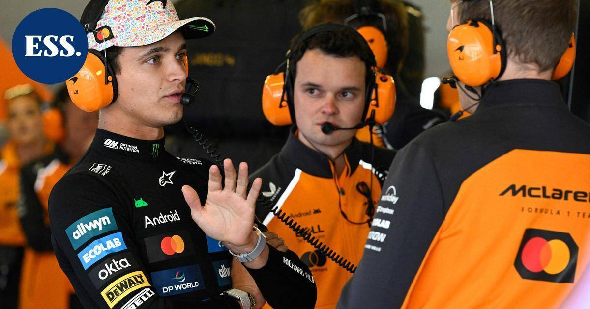 McLarenin Lando Norris piti parasta harjoitusvauhtia | Urheilu