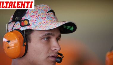 Lando Norris paalulle – Tallikaveri jäi kauas taakse