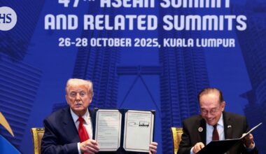 Trump allekirjoitti Kambodžan ja Thaimaan välisen rauhansopimuksen