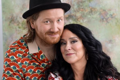 Jari Rask ja Ellen Jokikunnas viettävät tänä vuonna perheen toista isänpäivää.