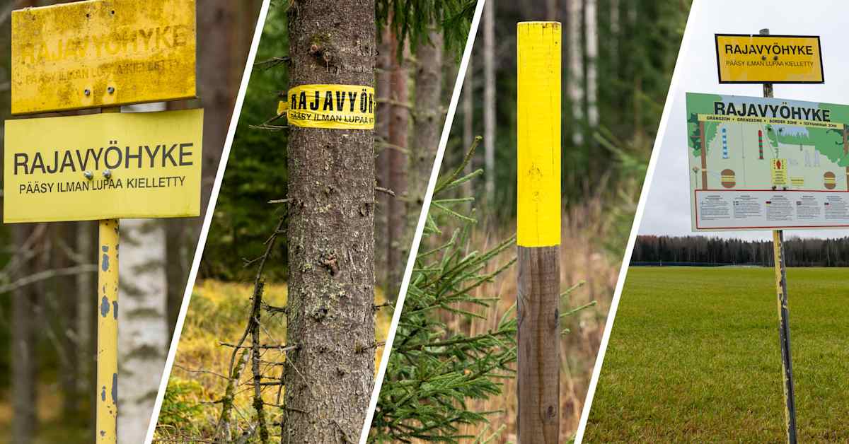 Rajavartiosto neuvoo: Näissä paikoissa voit katsella itärajan esteaitaa luvallisesti | Kotimaa