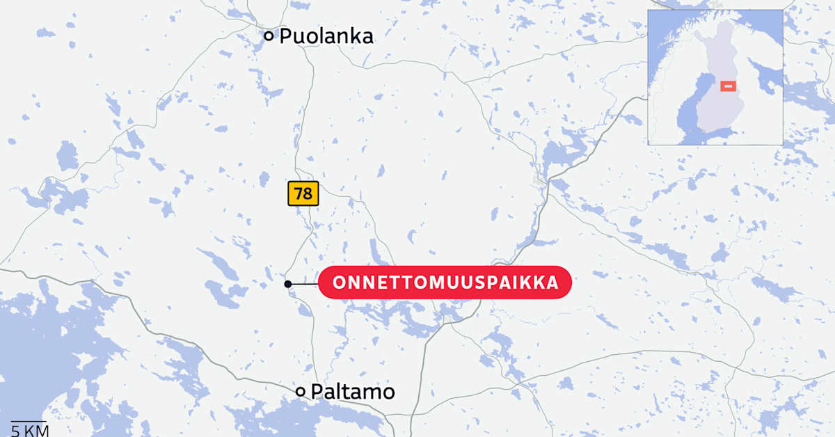 Kaksi varusmiestä ja iäkäs mies loukkaantuivat vakavassa liikenneonnettomuudessa Puolangalla | Kotimaa