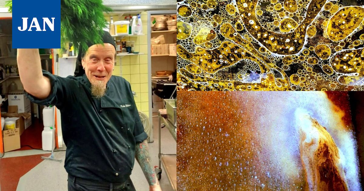 Kokki alkoi ottaa valokuvia kesken työpäivän