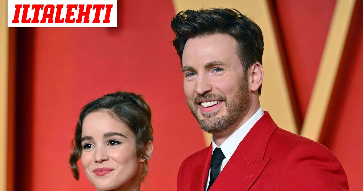 Chris Evansille perheenlisäystä 16 vuotta nuoremman vaimonsa kanssa