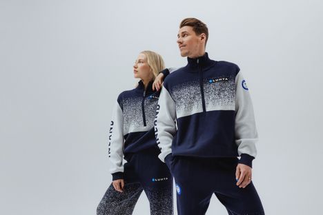 Jäätanssijat Juulia Turkkila ja Matthias Versluis.