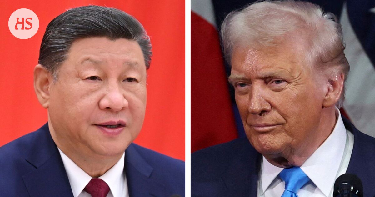 Yhdysvaltojen Donald Trump ja Kiinan Xi Jinping tapaavat