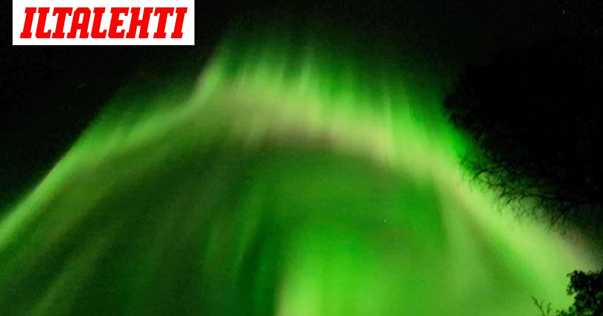 Minka kuvasi satumaisen näyn saunan terassilta