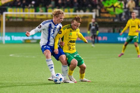 HJK:n Kaius Simojoki oli Ilvestä vastaan mukana sekä hyvässä että pahassa.