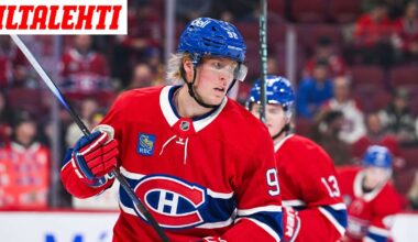 Patrik Laineelle täystyrmäys Montrealissa