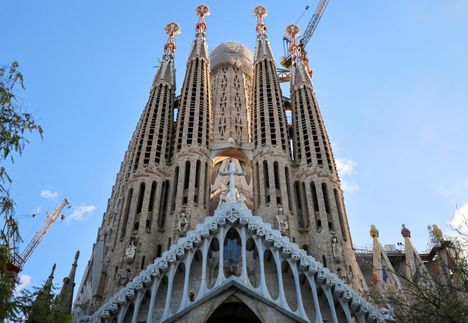 Sagrada Familia vuonna 2024.
