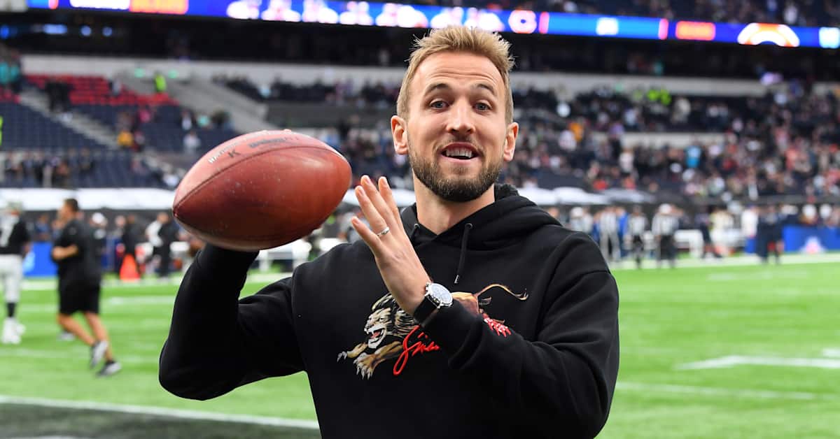 Voisiko Harry Kane todella päästä NFL:ään? Super Bowlin voittaja lupautui treenaamaan jalka­pallo­tähden kanssa | Urheilu