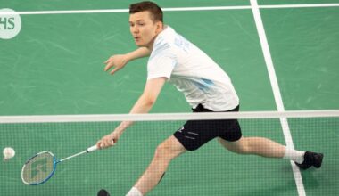 Kalle Koljonen iski sulkapallon huipputurnauksessa neljän parhaan joukkoon