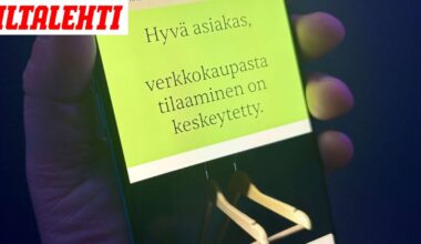 Suomalainen vaatekauppa konkurssiin