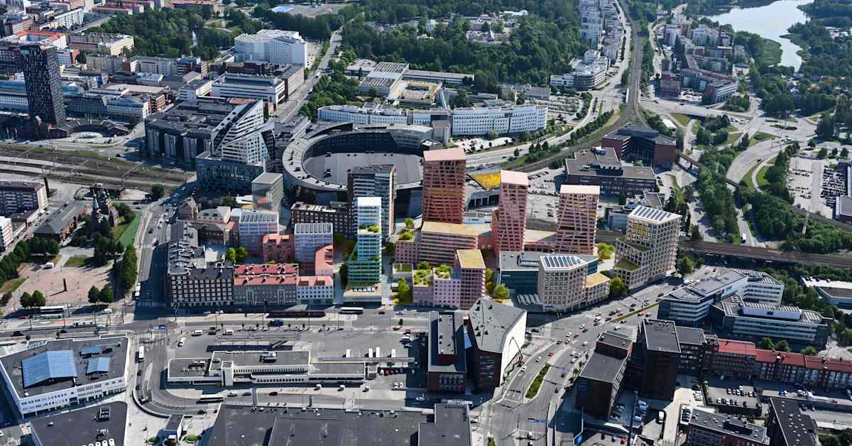 Tampereen keskustaan tulee alue, johon arkkitehti visioi jo Euroviisu-juhlia – korkeat tornitalot korvaavat poliisitalon | Kotimaa