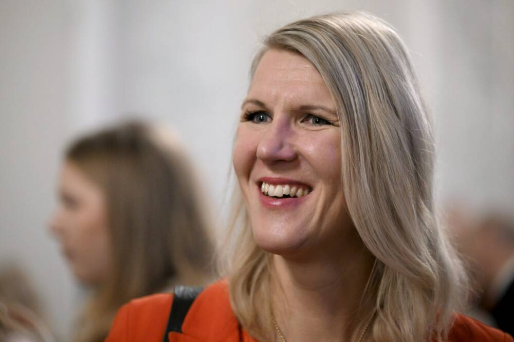 Suomesta kokoukseen osallistuu ympäristö- ja ilmastoministeri Sari Multala (kok.). LEHTIKUVA / Emmi Korhonen