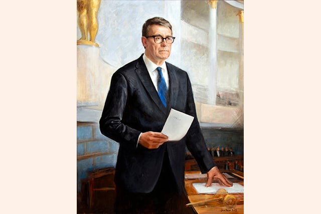 Matti Vanhasen muotokuva julkaistiin, sisältää piiloviestin