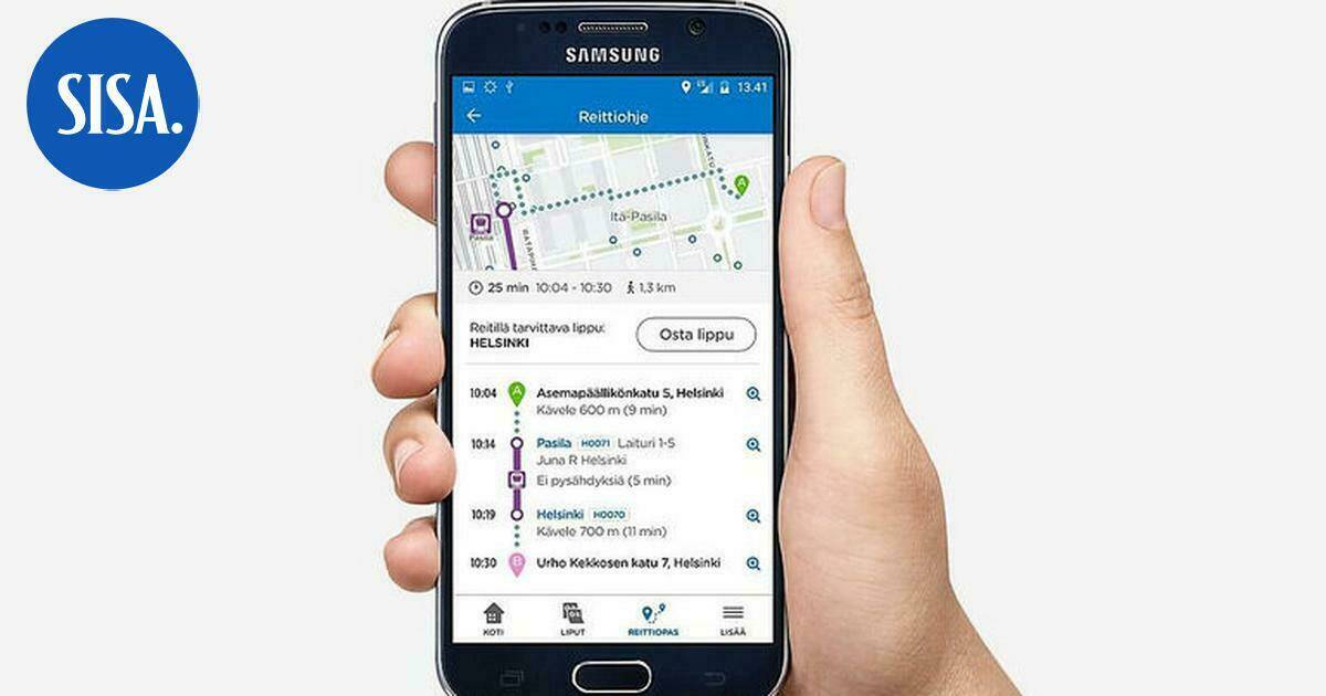 Juuri nyt | HSL:n verkkosivut, sovellus ja Reittiopas eivät toimi | Paikalliset
