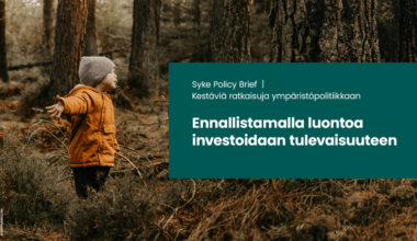 Suomen luonnon ennallistaminen on investointi tulevaisuuteen
