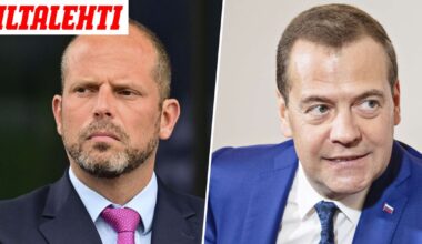Medvedev otti Belgian silmätikuksi: "Belgia tulee katoamaan"