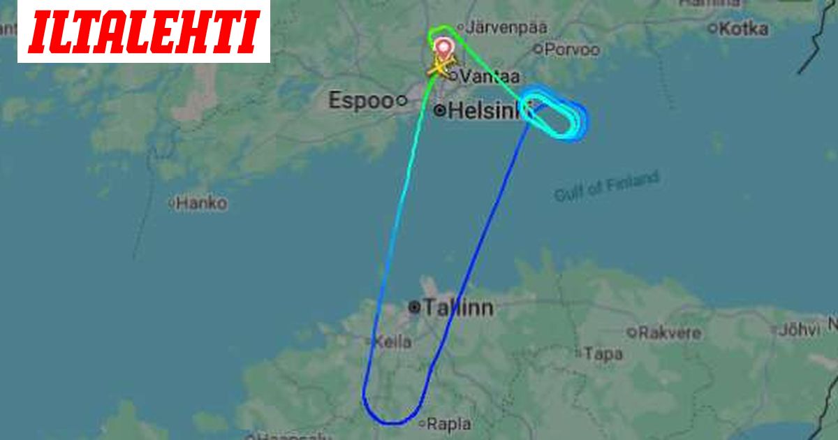Finnairin kone kääntyi takaisin kesken matkan