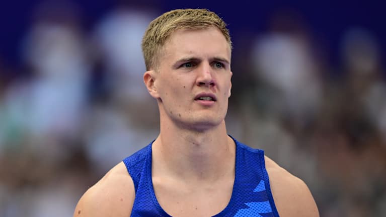 Oliver Helander Pariisin olympialaisten karsinnassa.