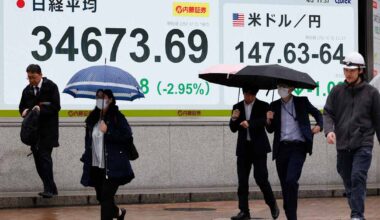 Japanin ja Etelä-Korean pörsseissä ennätyslukemia - Yle