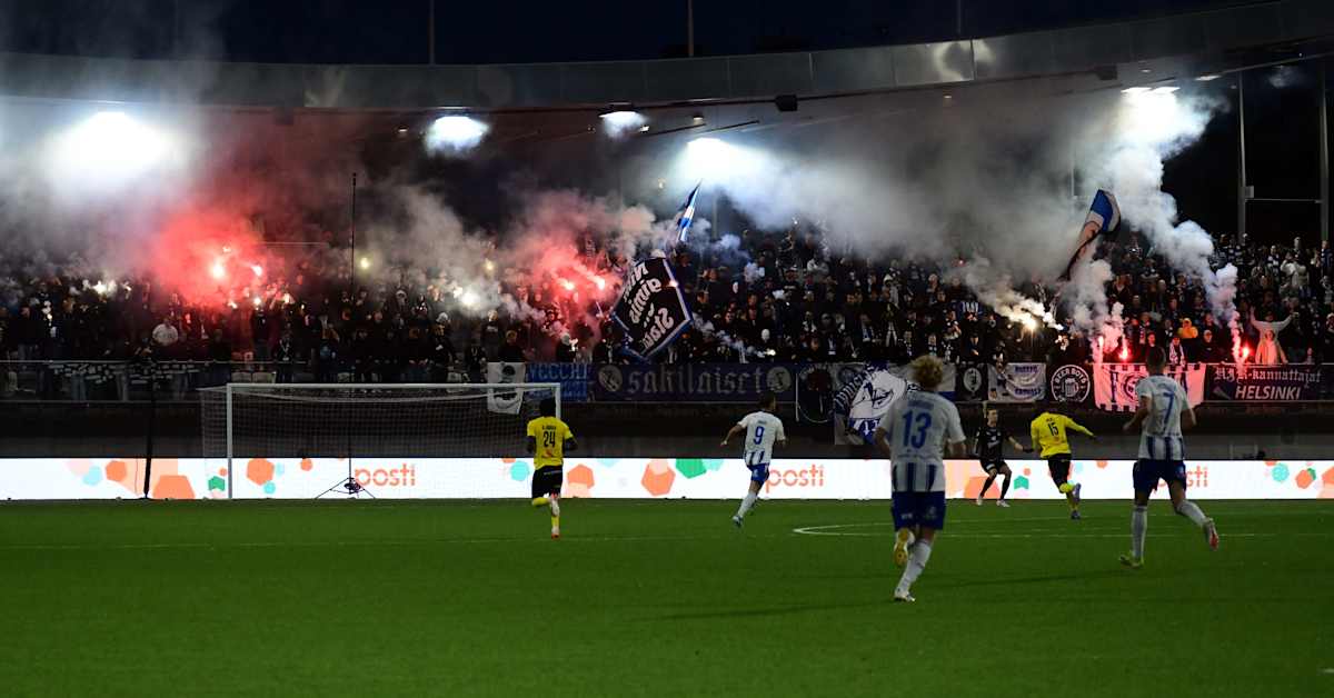 HJK:n fanit poikkeuk­sellisen toimen­piteen kohteena – Palloliitto kertoo nyt, mitä Tampereella tapahtui | Urheilua lyhyesti