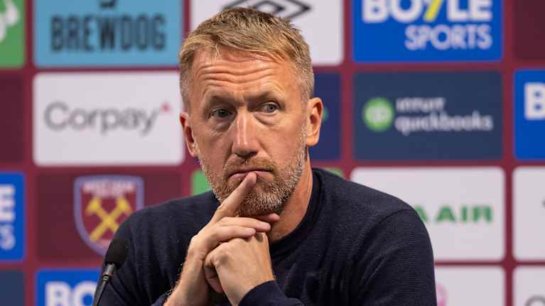 Graham Potter i bild.